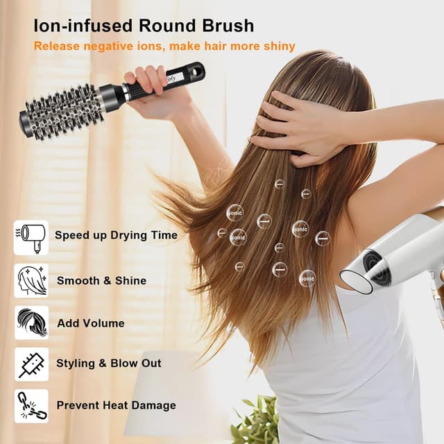 Thumbnail 4 de Elfirly Rundbürste 32 mm klein