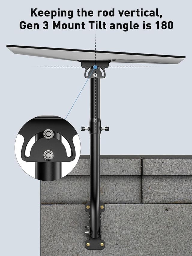 Thumbnail 6 de Starlink Gen 3 Mount 360° Adjustable Wall Mount 📡