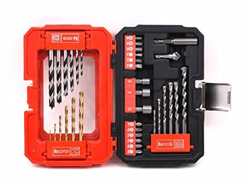 Detalle 2 de MADER 63430 Juego de brocas y puntas 35 unidades 🛠