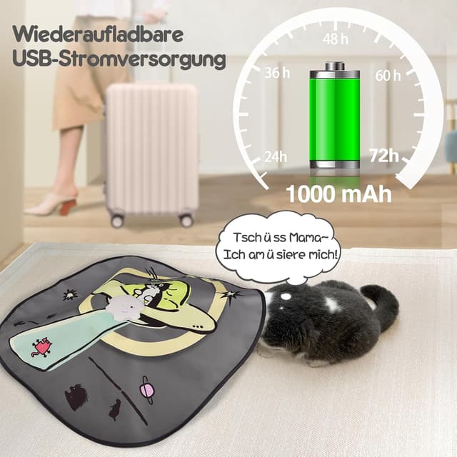 Thumbnail 5 de GoldenSun Katzenspielzeug 4-in-1 Aufladbares