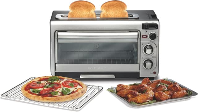Imagen de Hamilton Beach 2-in-1 Toaster Oven 16.5 L 🍞 en OfertitasTOP