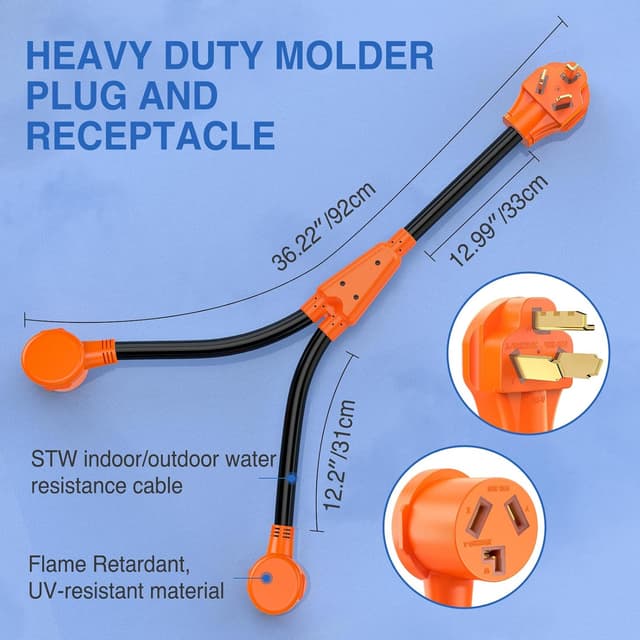 Thumbnail 2 de Nilight Y Splitter Adapter 30A 🔌