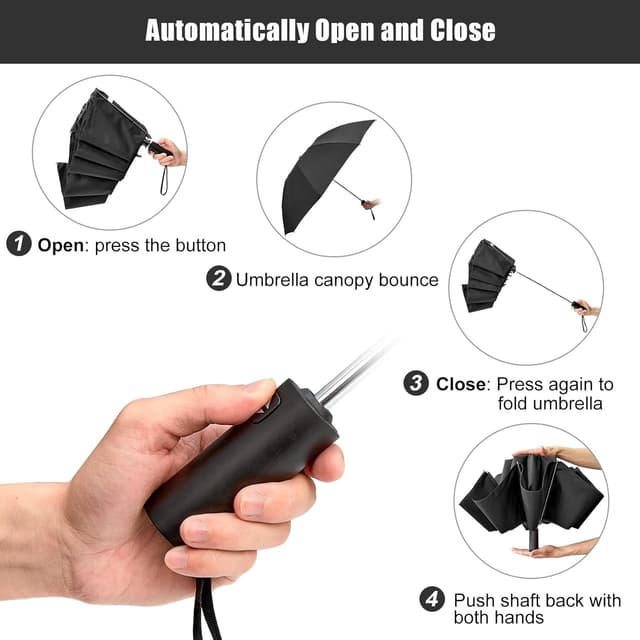 Thumbnail 3 de G4Free UPF 50+ ombrello inverso 150 pollici