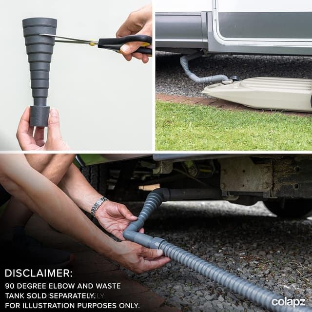 Thumbnail 4 de Colapz Sistema Flessibile Scarico per Roulotte