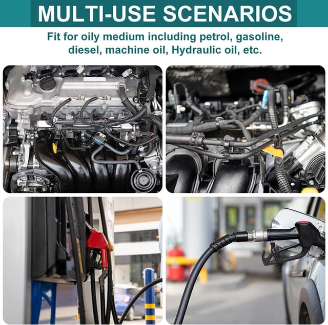 Thumbnail 6 de 3/8 Inch ID Fuel Line Hose 10ft — 300 PSI ⛽