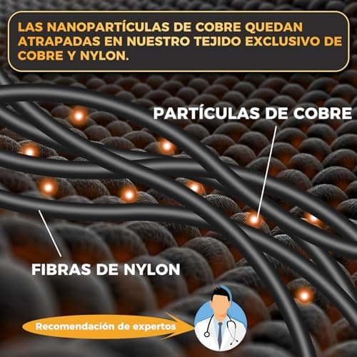 Thumbnail 2 de Guanti per artrosi mani rame taglia M