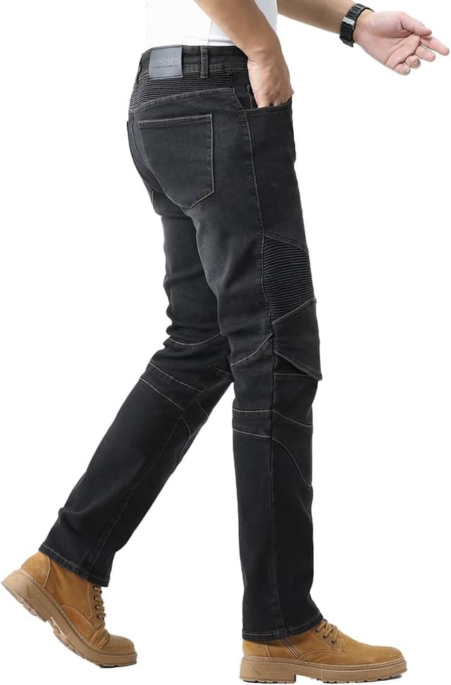 Thumbnail 4 de CTBQiTom Vaqueros de Moto con Protección CE y Kevlar