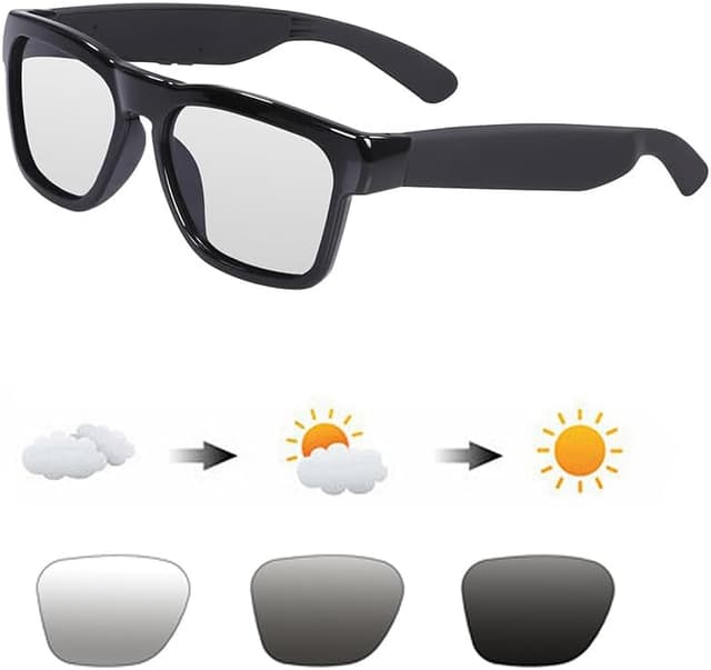 Detalle de AI translation smart glasses 164 languages