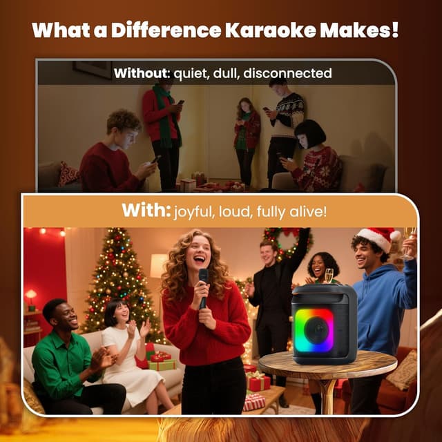 Thumbnail 5 de Karaoke Machine 2 Microphones