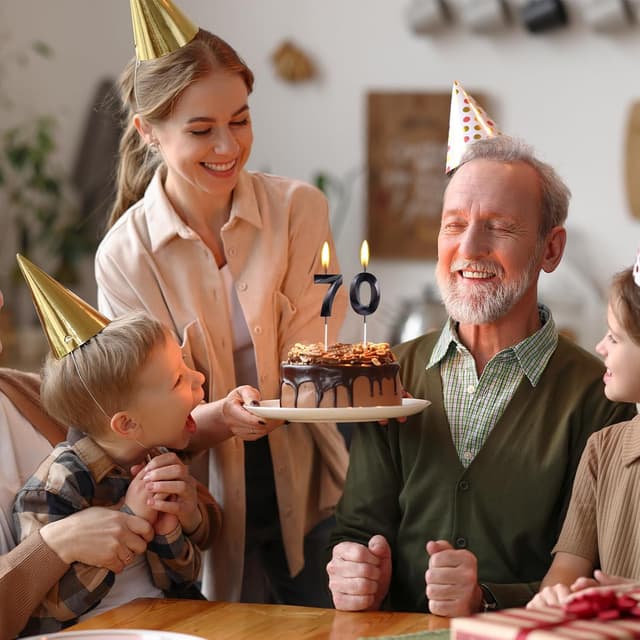 Thumbnail 4 de Yiran 3D Number 12 Birthday Candles 🎂