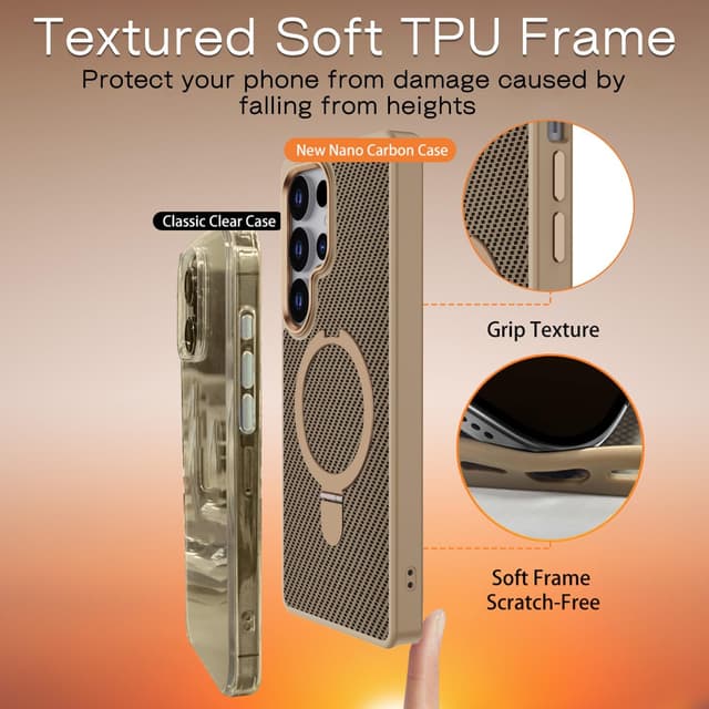 Thumbnail 4 de XTCASE Funda Magnética para Galaxy S25 Ultra 360°