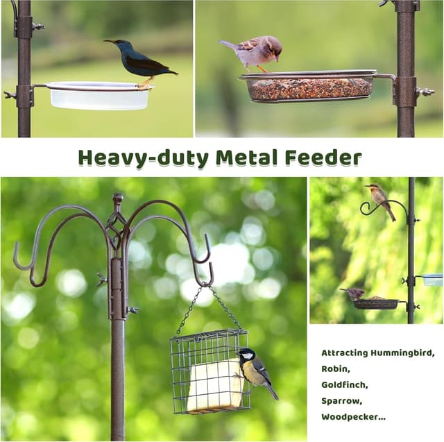 Detalle 2 de Urban Deco bird feeding station 93.9 inch