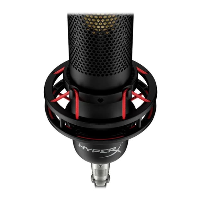 Detalle de HyperX ProCast micrófono cardioide XLR de condensador 🎤