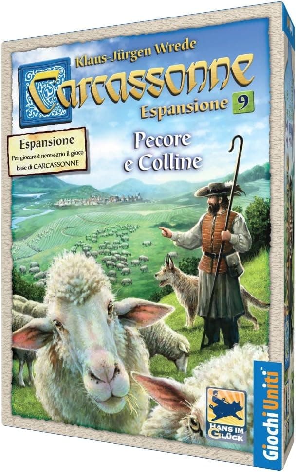 Imagen de Giochi Uniti Carcassonne Pecore e Colline 9 🧩 en OfertitasTOP