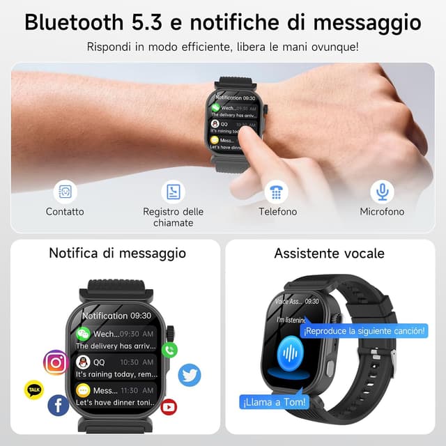 Thumbnail 6 de YUPENG 2026 smartwatch ECG 1,88 pollici