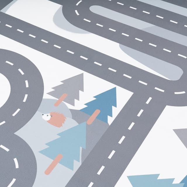 Thumbnail 2 de Paco Home Tapis Enfant 120x160 cm crème