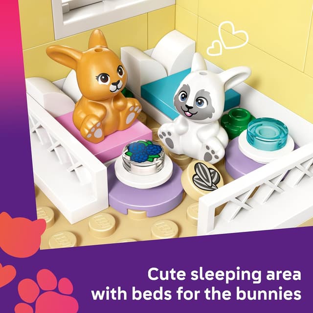Detalle de LEGO Friends Bunny Hotel 42679
