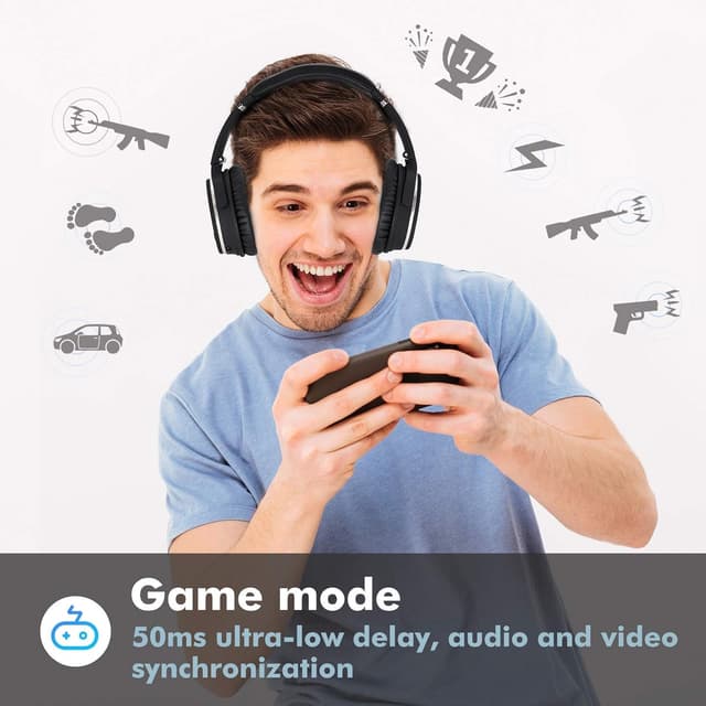 Detalle 2 de Srhythm NC25 ANC Bluetooth Headphones 50H