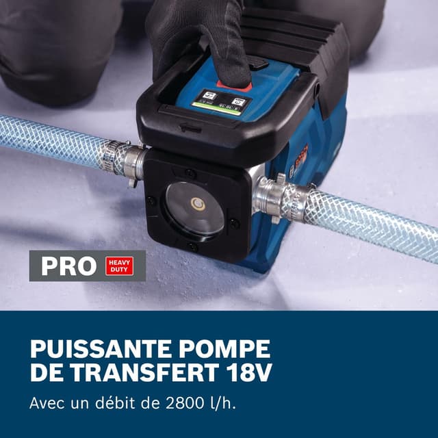 Detalle de Bosch GTP18V-28 pompe de transfert 18V
