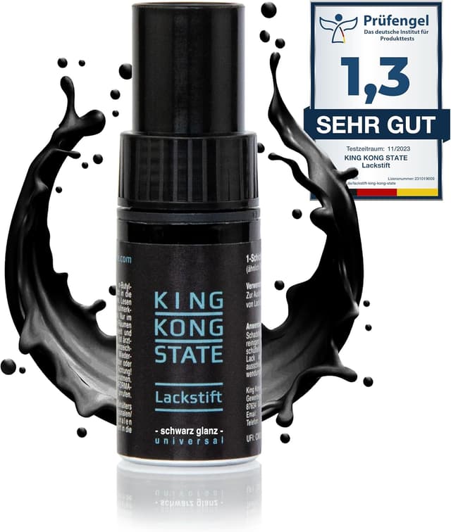Imagen de King Kong State Lackstift Schwarz Glänzend en OfertitasTOP