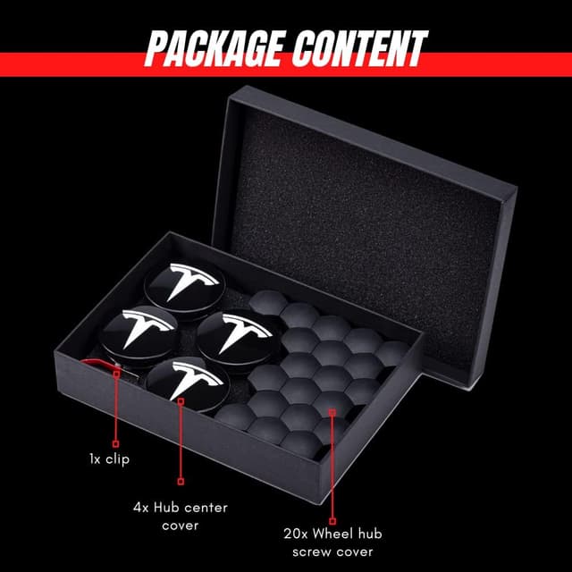 Thumbnail 3 de MAGIC SELECT Tapacubos para Tesla Model 3 24 unidades