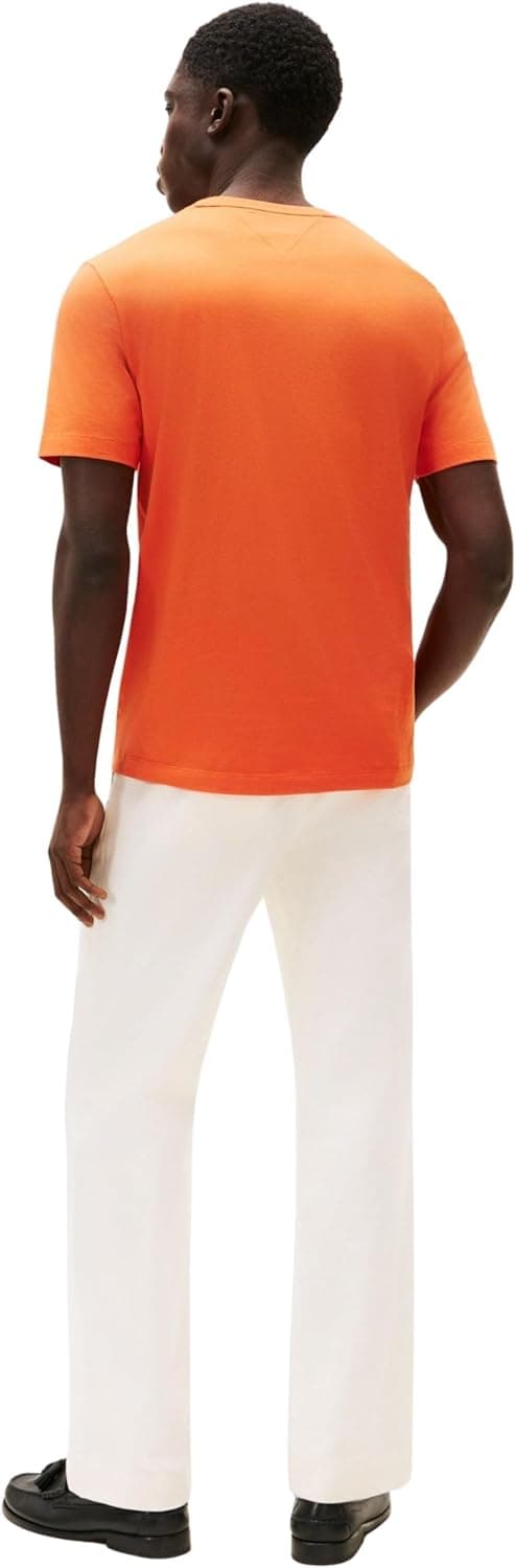 Detalle 2 de Tommy Hilfiger Ess Seasonal Reg Fit Solid Tee (MW0MW39995) maglietta uomo a manica corta