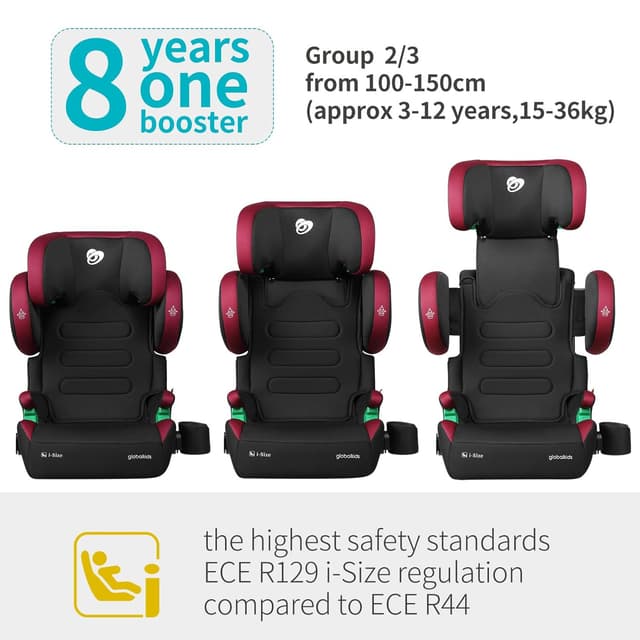 Thumbnail 2 de globalkids Kindersitz 15-36kg Isofix i-Size R129