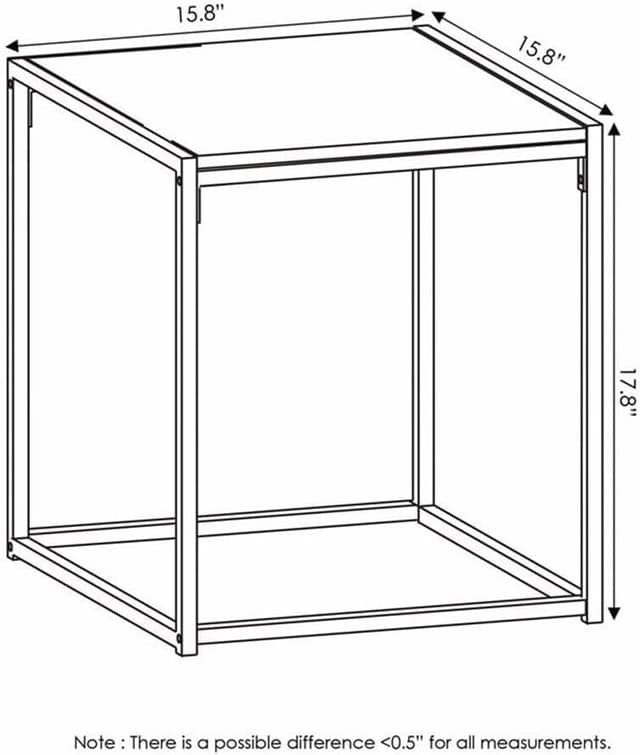 Detalle de Set tavolini soggiorno moderni Furinno Camnus