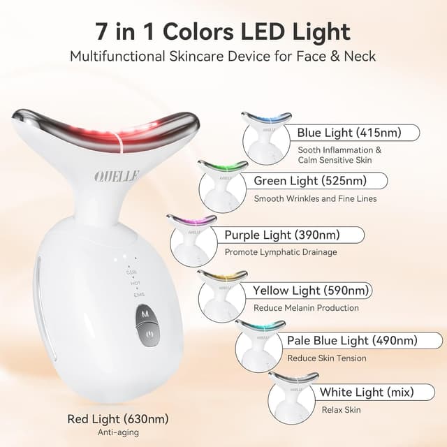 Thumbnail 4 de QUELLE Appareil Anti Rides EMS 45°C