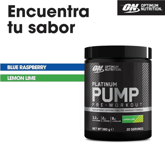 Thumbnail 4 de ON Platinum PUMP Pre-entrenamiento