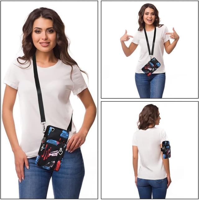 Thumbnail 6 de Aucuu Handytasche zum Umhängen für Damen – Mini Crossbody für Smartphones unter 7 Zoll