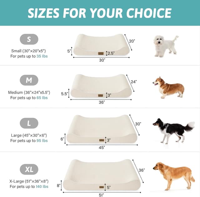 Thumbnail 1 de COZY KISS Dog Bed XXL 120x80cm
