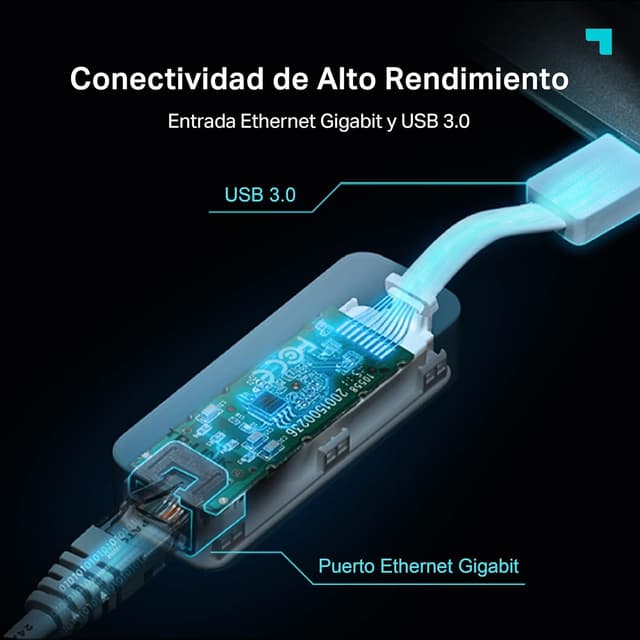 Thumbnail 4 de TP-Link UE300 Adaptador USB 3.0 a Gigabit Ethernet