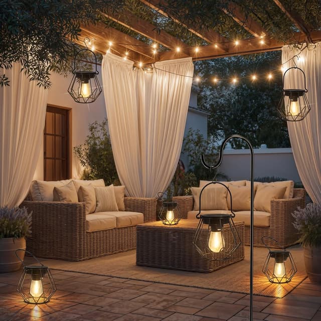 Detalle de Ketom lanterna solare da esterno V, IP65