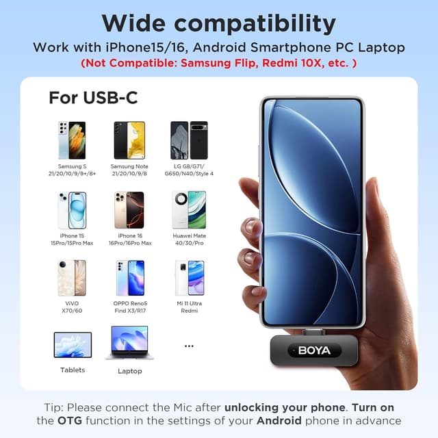 Thumbnail 5 de BOYA BY-V20 micro cravate 9 h 🎤