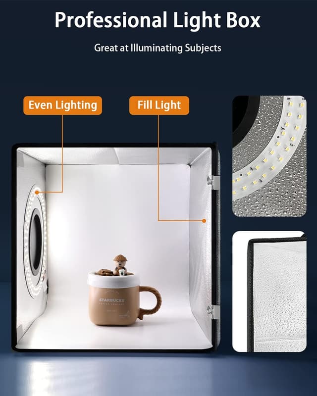 Thumbnail 4 de DUCLUS Fotobox 30x30 cm für Produktfotos