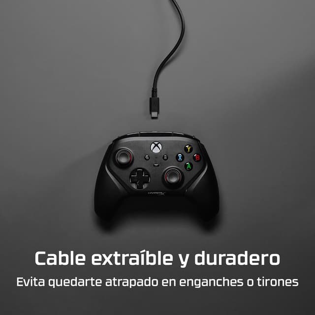 Thumbnail 5 de HyperX Clutch Gladiate: Mando Xbox con cable y audio