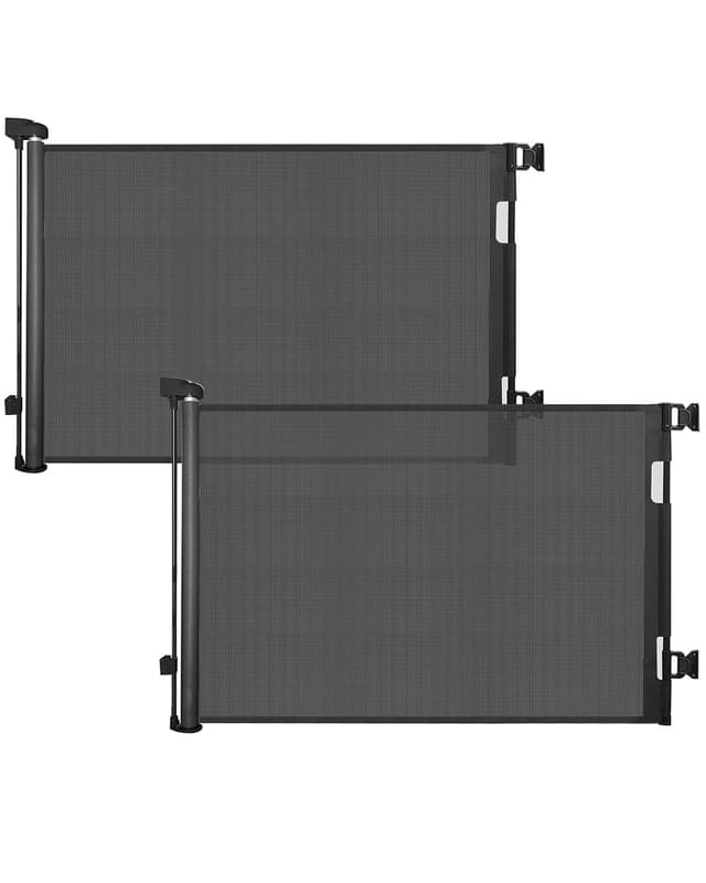 Detalle de Treppenschutzgitter 2er Set ausziehbar bis 140 cm