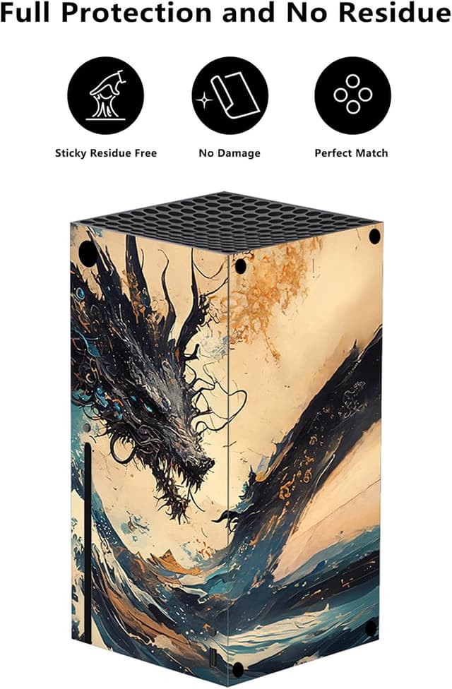 Detalle de Xbox Series X vinyl skins by playvital