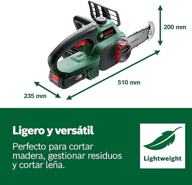 Thumbnail 5 de Bosch UniversalChain 18 sierra a batería 18 V, espada 200 mm 📷