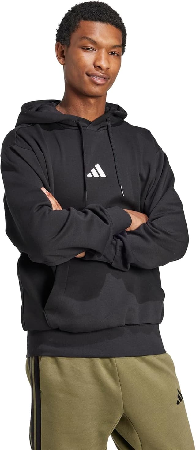 Detalle 2 de adidas Essentials FEELCOZY Fleece Hoodie M