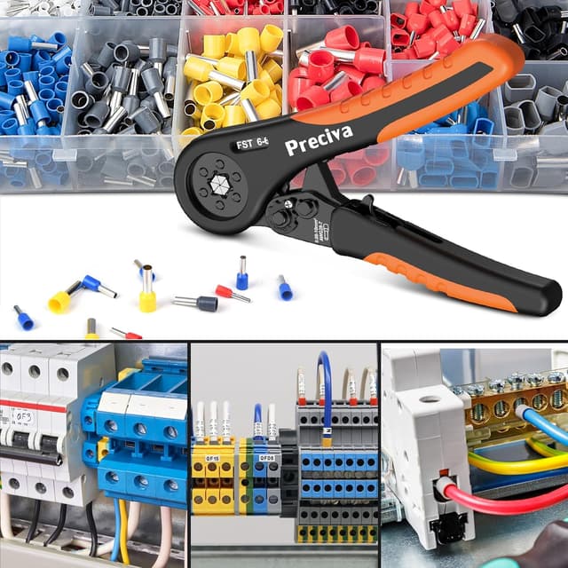 Thumbnail 6 de Preciva Alicate hexagonal de trinquete 0,08–10 mm²