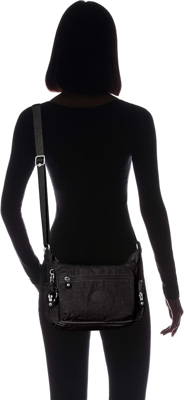 Thumbnail 5 de Kipling Gabbie S bandolera Black Noir 22 cm