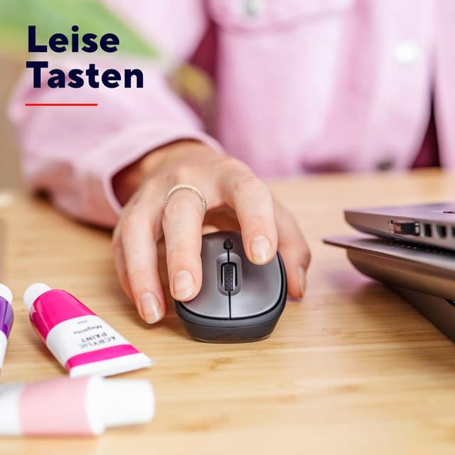 Thumbnail 2 de Trust Leise Funkmaus kompakt 800/1600 DPI