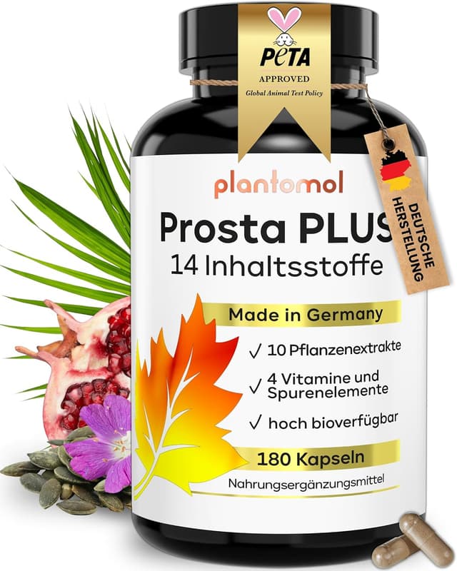 Detalle de PROSTA PLUS Prosta‑Kapseln 3‑Monate Vorrat 💊