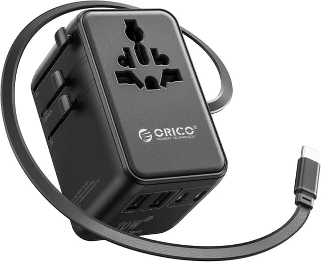 Imagen de ORICO GAN 70W Adaptador de viaje 70W en OfertitasTOP