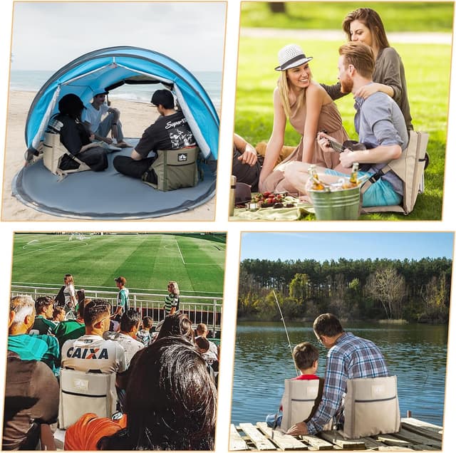 Thumbnail 6 de Night Cat Tragbarer Stadionstuhl Bodenstuhl