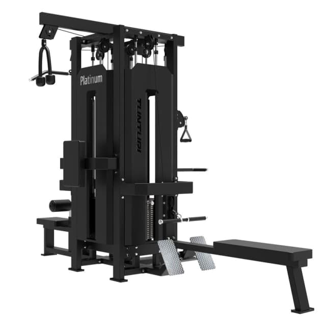 Detalle de Tunturi Multiestación Platinum V-Series 4 estaciones 💪