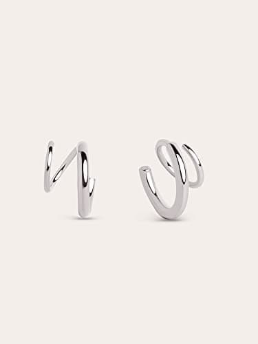 Thumbnail 1 de SINGULARU Pendientes Gota Spiral 12mm