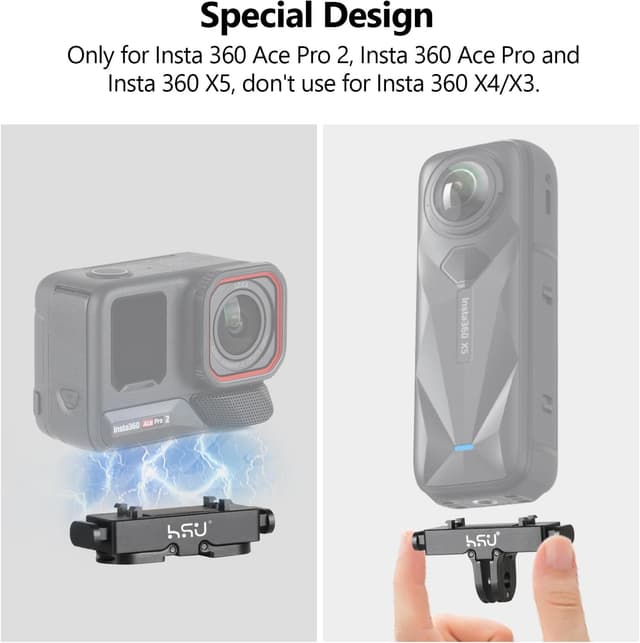Thumbnail 3 de HSU Quick Release Adapter for Insta360 Ace Pro 2